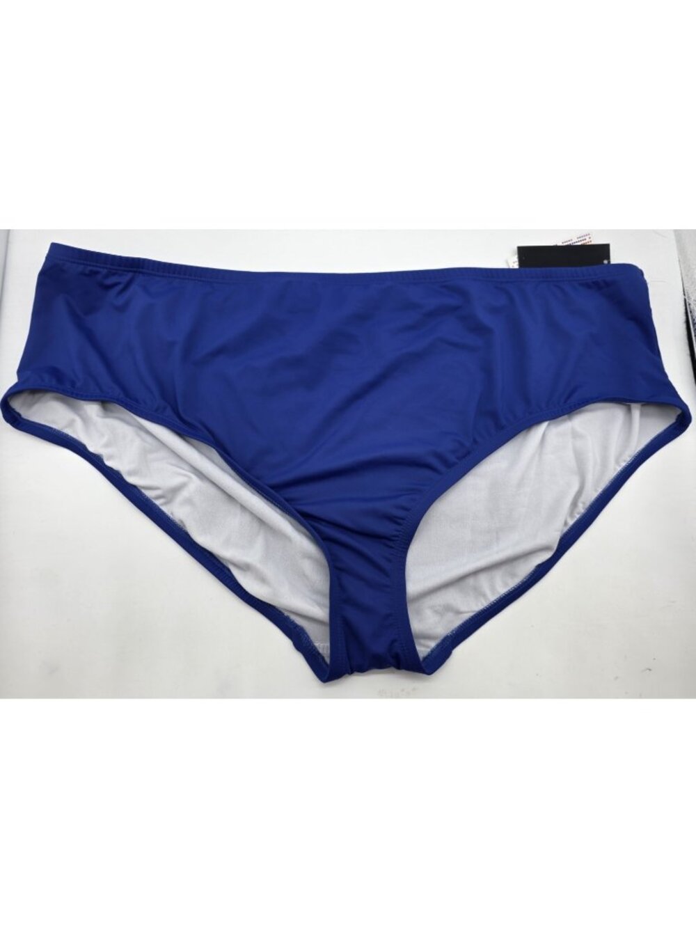 24th & Ocean Women's Bikini Bottom Size 22W Blue Tummy Control Swimsuit Swim